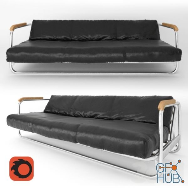 Alvar Aalto Model 63 Convertible sofa