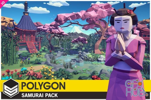 Unity Asset – POLYGON – Samurai Pack v1.2