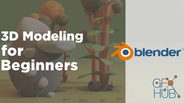 Skillshare – Modeling in Blender for Beginners – Creating your first 3D landscape