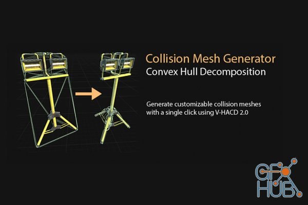 Unity Asset – Collision Mesh Generator | Convex Decomposition