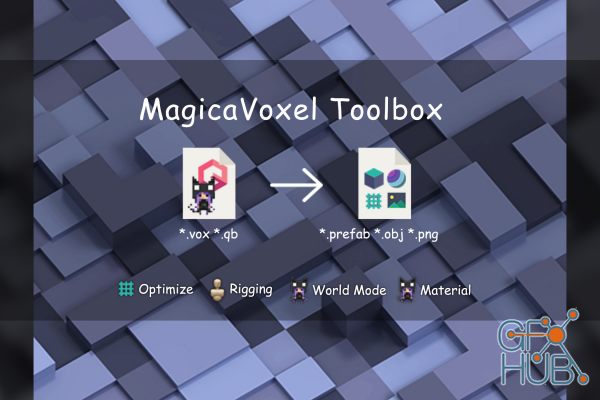 Unity Asset – MagicaVoxel Toolbox v1.4.2