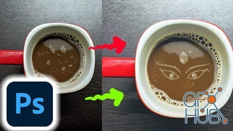 Udemy – Photoshop 2021 Advanced Realistic Manipulation of a Cup