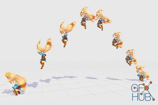 Unity Asset – SD Unity-chan Action Adventure Pack v1.4