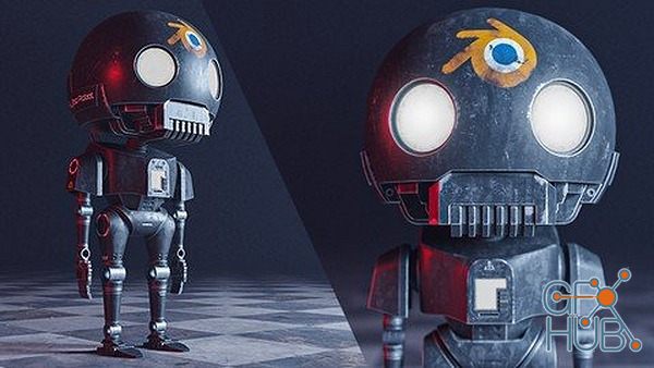 Udemy – Blender: how to create the tiny k-2SO STAR WAR Robot