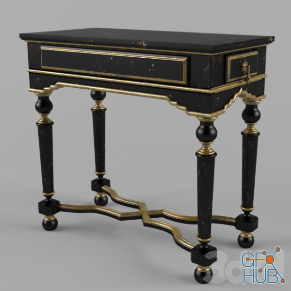 Yorkshire Manor Chairside Table