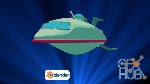 Udemy – Learn 3D modeling by creating a Futurama Style Spaceship