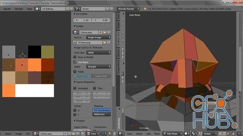 Udemy – Blender Game Character Modelling (Anatomy Low Poly) Course