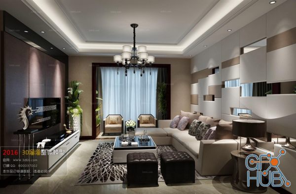 Living room space B032