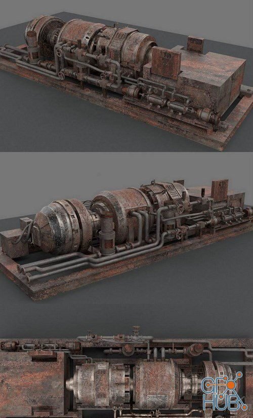 Rusted Old Machinery PBR