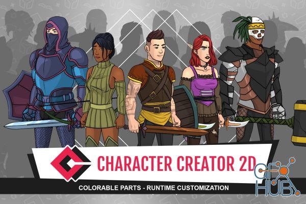 Unity Asset – Character Creator 2D v1.53