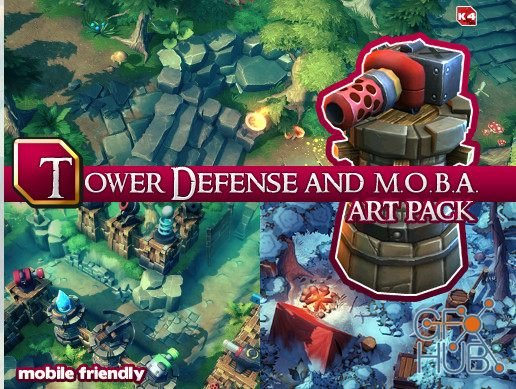 Unity Asset – Tower Defense and MOBA v1.21