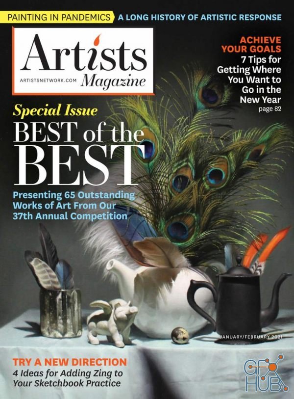 The Artist's Magazine – January-February 2021 (True PDF)