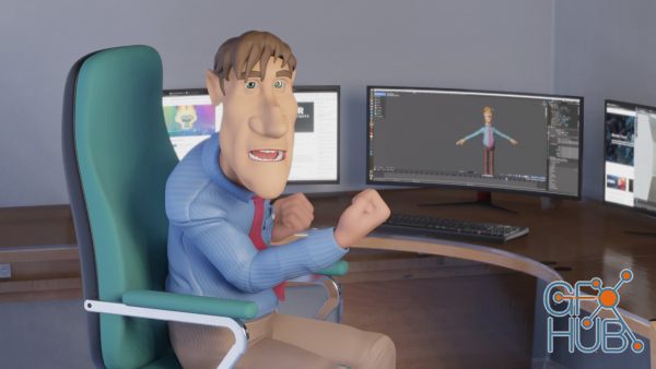 Lynda – Creating a Finished Character Animation in Blender 2.9