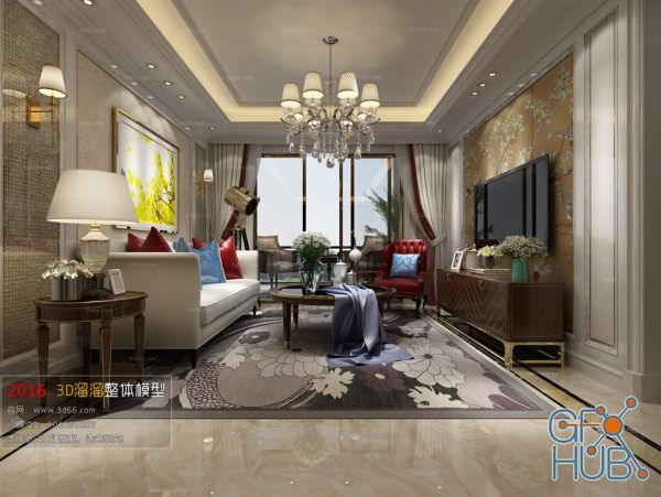 Living room space B057