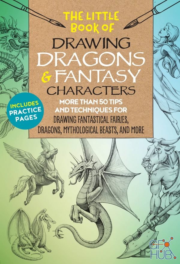 The Little Book of Drawing Dragons & Fantasy Characters (The Little Book of ...) – EPUB