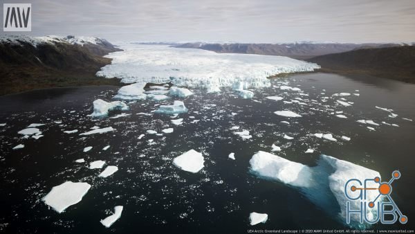 Unreal Engine Asset – Arctic Greenland Landscape v4.24-4.25