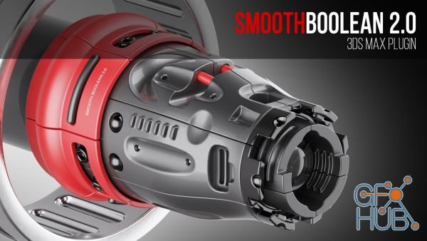 KM-3D SmoothBoolean v2.0.2 for 3ds Max 2013 to 2021 Win x64