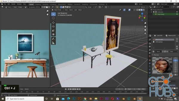 Skillshare – Simple Interior Creation With Blender 2.9