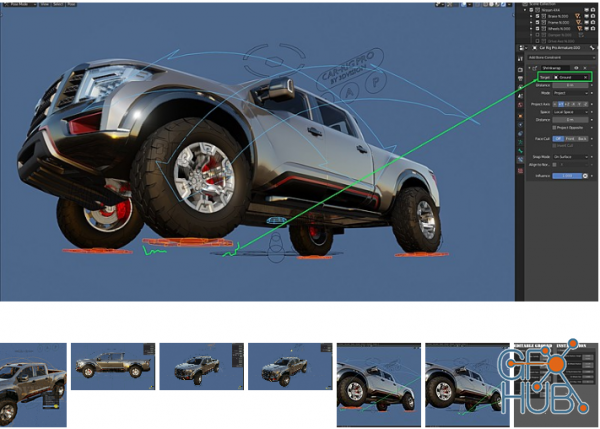 sympati Okklusion lemmer Blender Market – Car-Rig Pro "Blender Kit" v2.0 | GFX-HUB