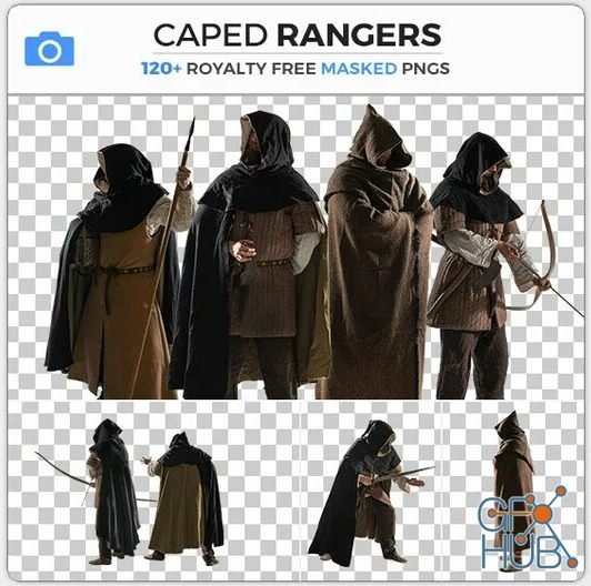 PHOTOBASH – Caped Rangers