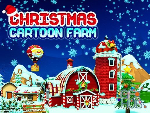 Unity Asset – Christmas Cartoon Farm