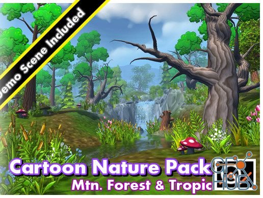 Unity Asset – Cartoon Nature Pack: V2