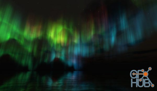 Unity Asset – Northern Lights Pack v1.0