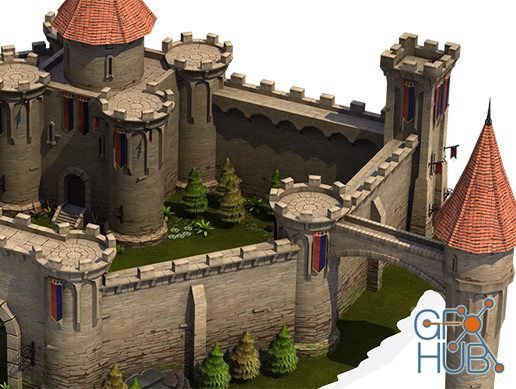 Unity Asset – Top-Down Medieval Castle v1.0