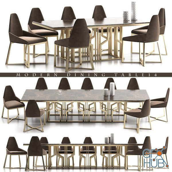 DINING TABLE 14