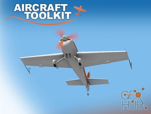 Unity Asset – Aircraft Flight Physics Toolkit (helicopters and airplanes simulator) v0.8