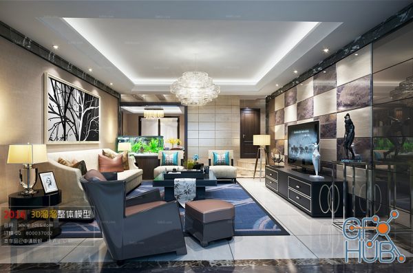 Living room space B087