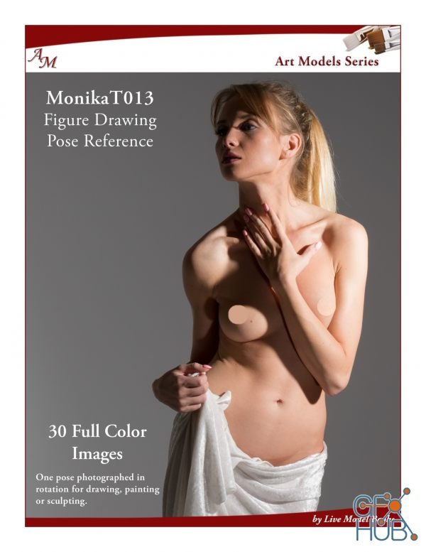 Art Models MonikaT013 – Figure Drawing Pose Reference (PDF, EPUB)