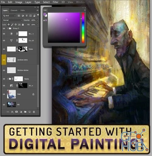 Marco Bucci – Getting Started with Digital Painting