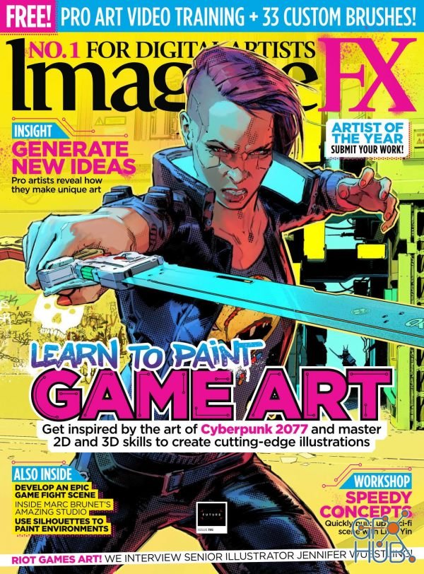 ImagineFX - Issue 195, January 2021