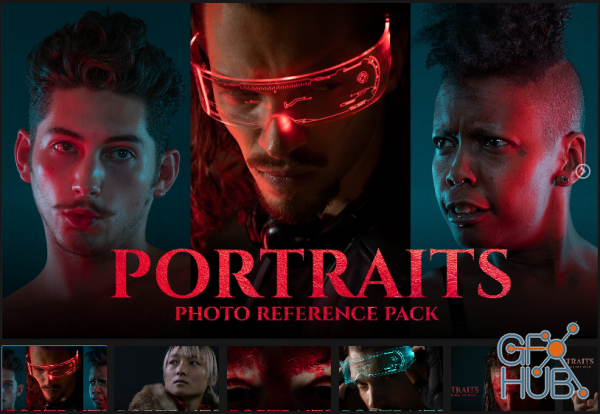 ArtStation Marketplace – Portraits Photo Reference Pack