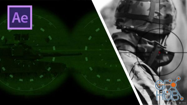 Udemy – After Effects CC: Night Vision, Sniper Scope and CCTV look