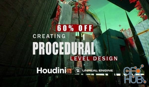 Gumroad – Houdini Tutorial Procedural Level Design in UE4