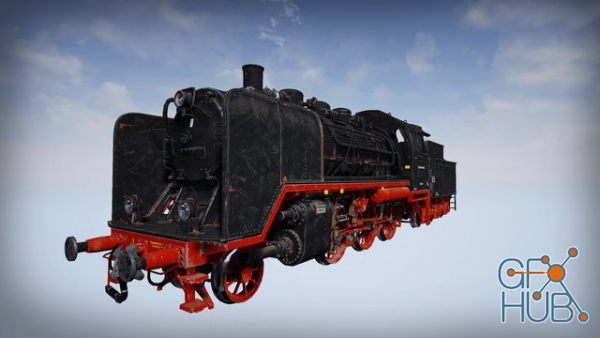 Unreal Engine Asset – Steam Locomotive
