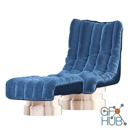 Leisure Sofa Bed with Footrest