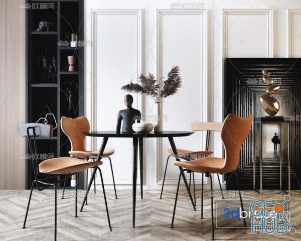 Table and chair furniture 1-23