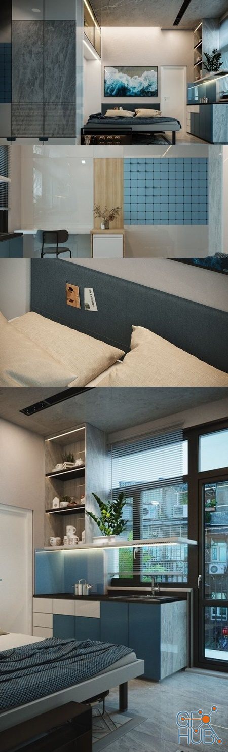 Modern Style Bedroom 565