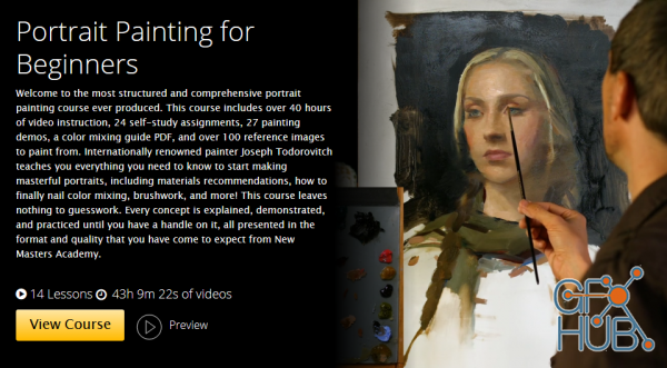 Portrait Painting for Beginners With Joseph Todorovitch