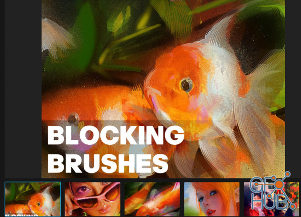 ArtStation Marketplace – BLOCKING BRUSHES