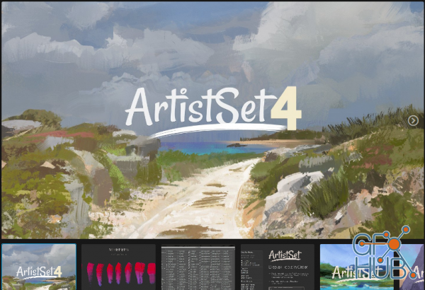 ArtStation Marketplace – ArtistSet 4.2 – Photoshop Brushes