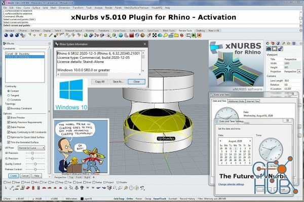 xNurbs v.5.010 Plugin for Rhino and SolidWorks v2 Win