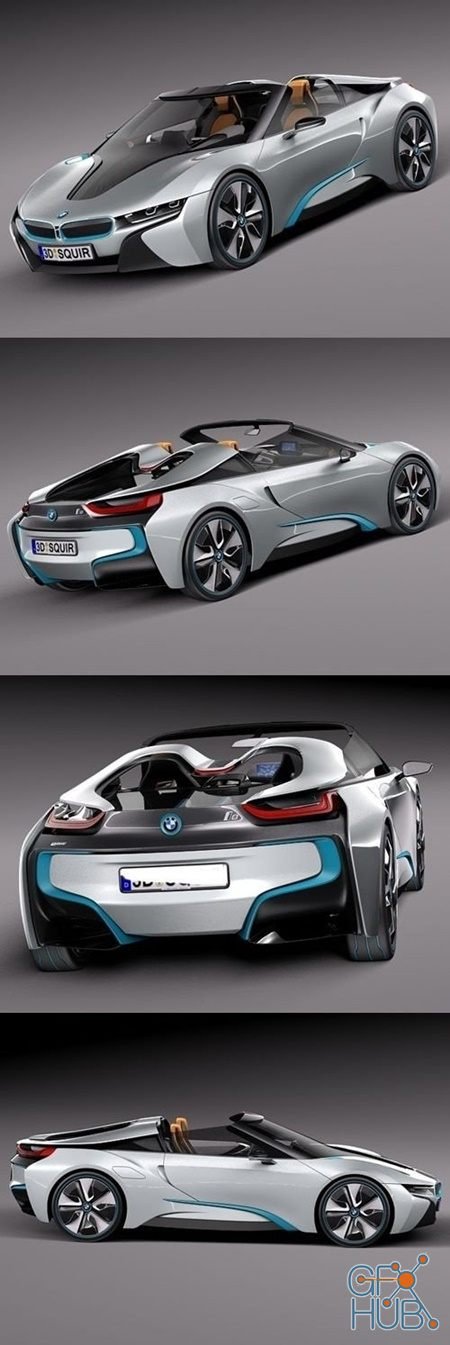 BMW i8 Spyder Concept 2012