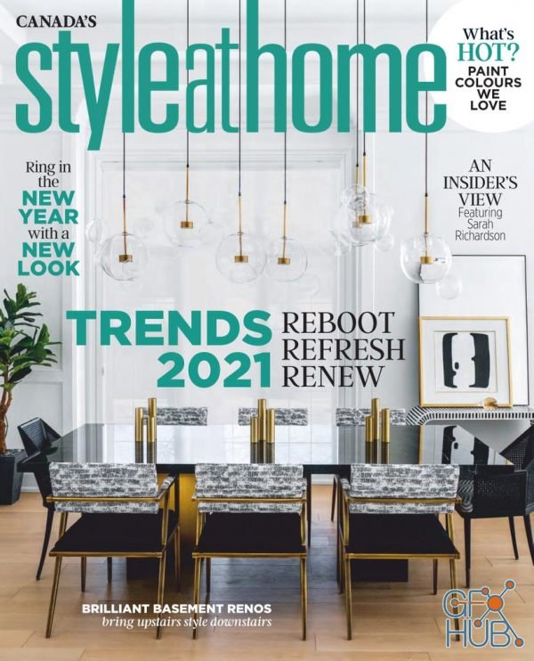 Style at Home Canada – January 2021 (True PDF)