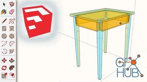 Udemy – 3D Modeling Furniture with SketchUp – Shaker Style Table