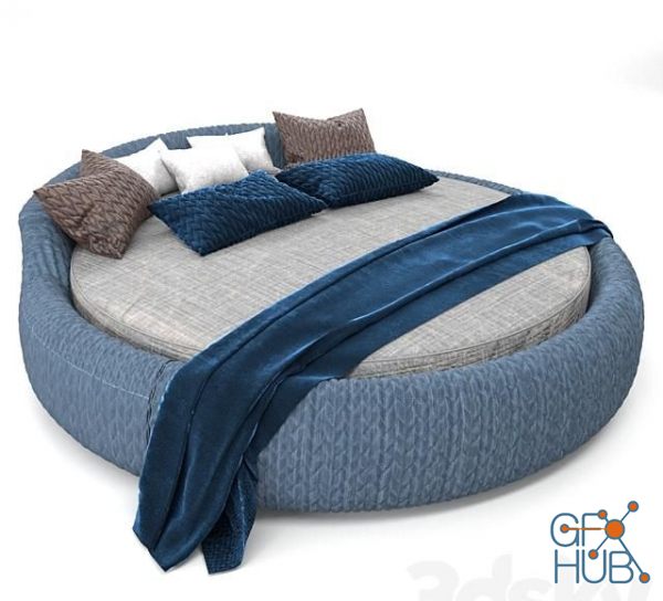 Round bed