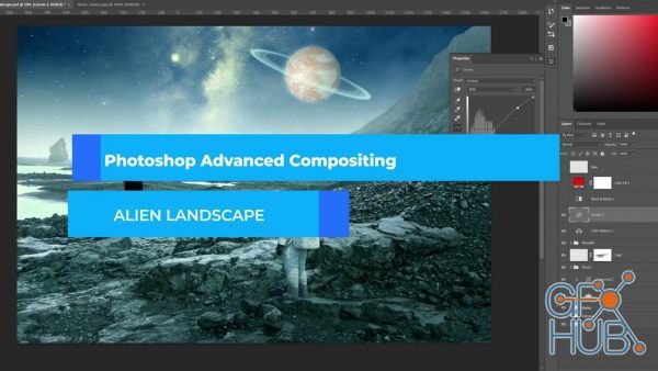 Skillshare – Photoshop Advanced Compositing : Design an Alien Landscape